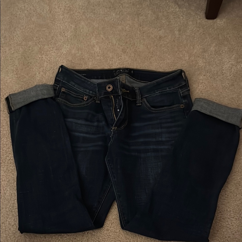 Women's Dark Blue Jeans